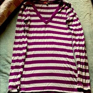 Long sleeve striped shirt